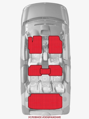 ЭВА коврики «Queen Lux» комплект для Hyundai Elantra (4G)